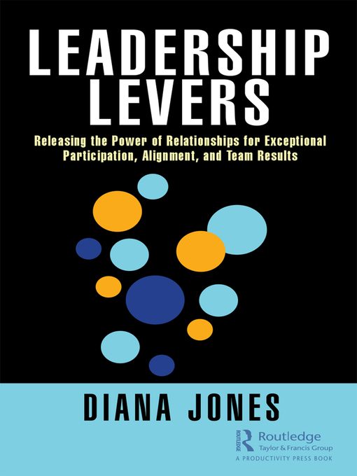 Title details for Leadership Levers by Diana Jones - Wait list